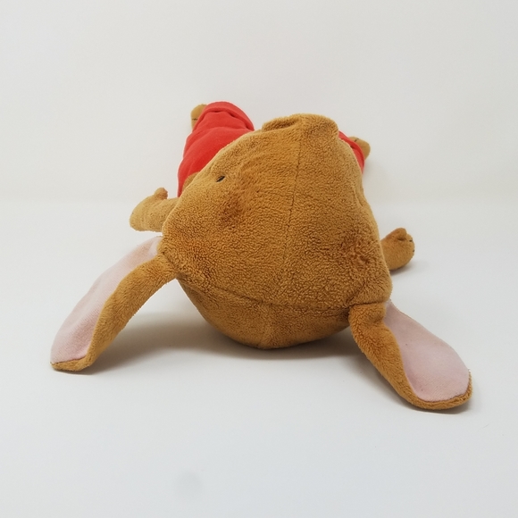 Vintage Y2K Retired If you Give a Mouse a Cookie Red Overall Jumpsuit Brown Mous - Picture 7 of 7